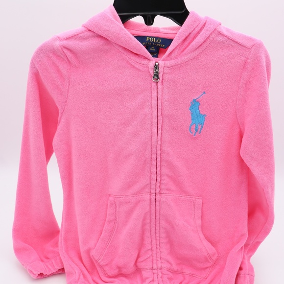 Ralph Lauren Other - Ralph Lauren Girls French Terry Big Pony Hoodie
